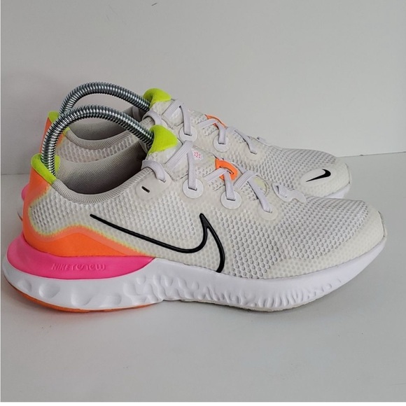 Nike Shoes - Nike Renew Run White Pink Blast CT1430-100 Size 7.5